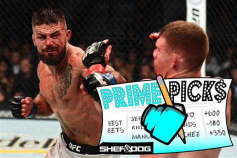 picks for ufc fight night.